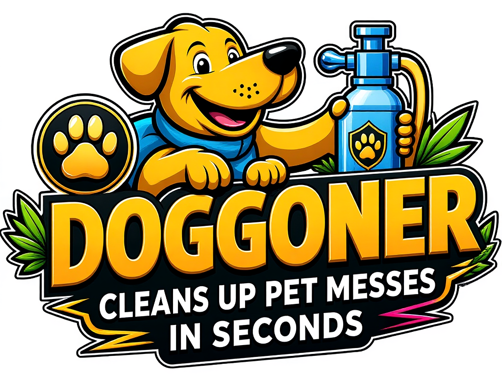 DOGGONER - Cleans up pet messes in seconds